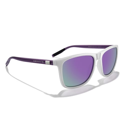 Image of MERRY'S Unisex Polarized Aluminum Sunglasses Vintage Sun Glasses For Men /Women S8286