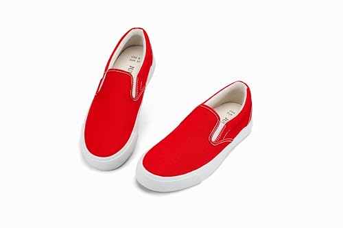 Image of JUDIS Women's Slip on Canvas Shoes Classic Sneakers Loafers Shoes Casual Fashion Shoes
