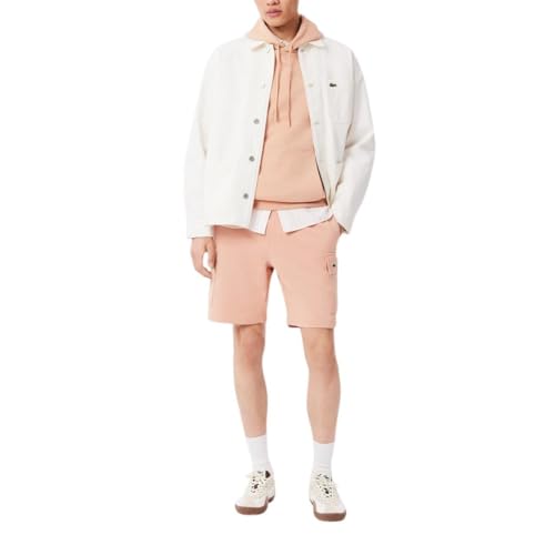 Lacoste Men's Non-Brushed Fleece Hoodie4