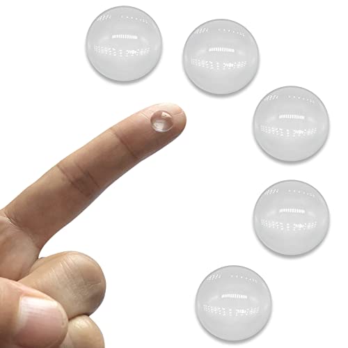 Image of 5PCS X Optical Glass Lens Without Edge Dameter 8MM Flat-Convex Lens, Focusing LED Convex Lens (Φ8mm*H4.5*F7.0)