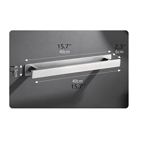 Porte-serviettes double barre séchage rapide et anti-rouille