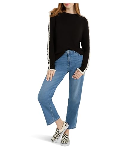 Image of NIC+ZOE Ruffled Down Sweater
