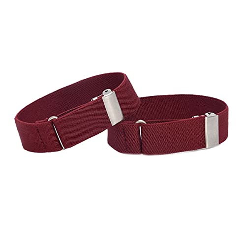 Cyprinus Carpio 2 Pieces Adjustable Shirt Sleeve Holders Anti-Slip Armbands Elastic Sleeve Garters for Women Men(1 