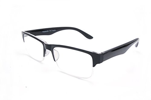 ColorViper TR90 Lightweight half-rim Basic Square Reading Glasses 51mm-19mm-140mm