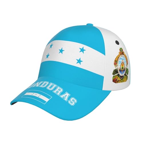 peiyeety Casquette de Baseball avec Drapeau National pour Hommes et Femmes, Style Camionneur, Drapeau du Honduras