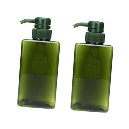 Mobestech 2stücke Pumpflasche Für Flüssigseife Und Lotion Aus Pet Mit Langem Saugrohr Auslaufsichere Kosmetikspender Für Shampoo Und Reisen Transparent Und Handlich