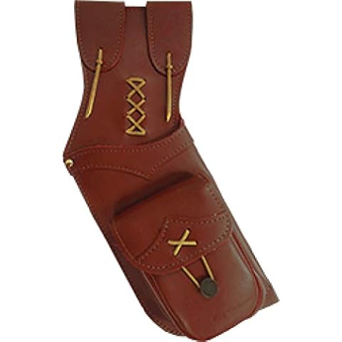 Neet T-2595 Field Quiver Burgundy Leather Cover
