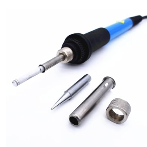 Ferro de Solda Ajustavel Exbom 220V Soldador 220V Exbom Ajustavel 15 a 60W + Ponteiras Kit Solda Aju