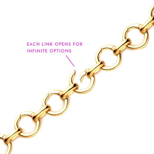 Infinity Link Charm Bracelet2
