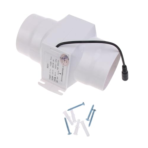 Ventilador de conducto en línea de 75 mm