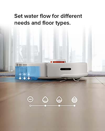 Image of Roborock S5 MAX Robot Vacuum and Mop, Robotic Vacuum Cleaner with Electric-Tank, Self-Charging, Lidar Navigation, Selective Room Cleaning, No-mop Zones, 2000Pa Suction, 180mins Runtime (Renewed)