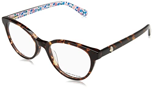 Image of Kate Spade Gela 086/17 HAVANA Eyewear Women's Acetate, Standard, 50