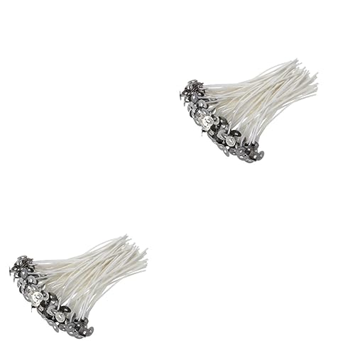 2 sets de pabilos de algodón para hacer velas 20 cm