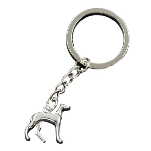 Pendentif chien porte-clés voiture homme en métal idée cadeau
