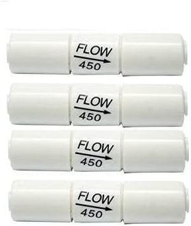 CHIRAG DISTRIBUTION_Flow Restrictor 450 (white) for Water Purifier - 4 Pieces