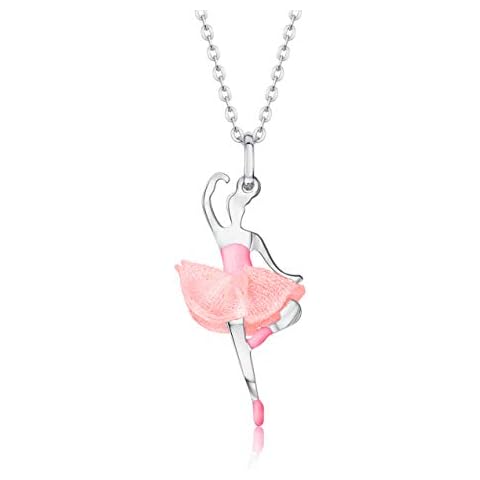 UNICORNJ Sterling Silver Ballet Dancer Necklace Cover