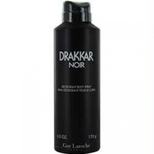 Loreal Drakkar Noir Mens Deodorant Body Spray, 6 Ounce