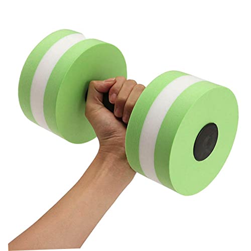 2 pesas verdes para agua de EVA para ejercicio acuático miniatura 2