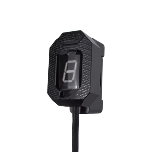 Indicateur 6 vitesses vert avec coque pour motos Kawasaki Z300 2015 et Z750