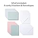 Cricut Joy Cutaway -Karten | Pastell | 10,8 cm x 14 cm (4,25 x 5,5) | 8-Pack | Zur Verwendung mit Cricut Freude