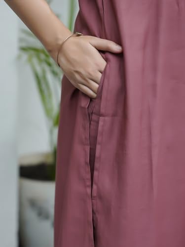 Image of Sanisa Women's Silk Blend Sequins Embroidery Straight Kurta with Pant and Dupatta Set