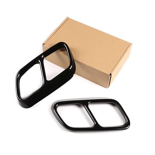 Cubierta de escape cromada para CLS 2012-2017: embellecedor resistente de acero inoxidable 6