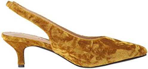 Penny Loves Kenny Women's Dashing Pump, Gold Crushed Velvet, 8 Medium US | Image 5