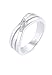 Produktbild Elli DIAMONDS Ring Damen Cross Over Verlobung mit Diamant (0.015 ct.) in 925 Sterling Silber