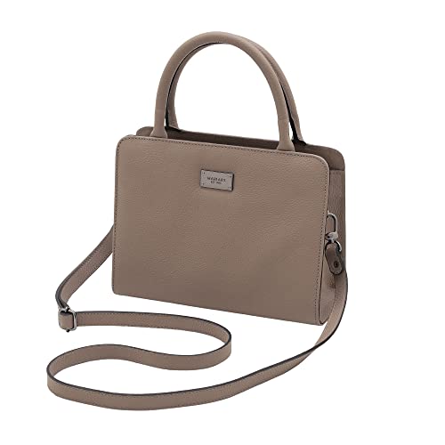 Mariart Maia Bolsa Transversal Feminina de Couro Bovino Legítimo (New Fendi)