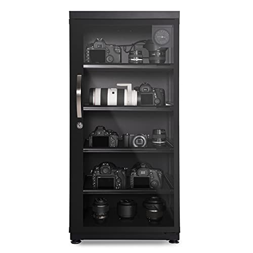 防湿庫 Re:CLEAN 日本製アナログ湿度計 鍵付き カメラドライボックス カメラ専用防湿庫