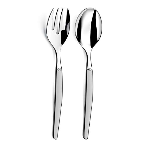 LOU LAGUIOLE - Couverts de service - Jet - Acier inoxydable 18/0, Finition Sablée - Longueur 255 mm