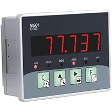 High Accuracy Linear Scale Encoder DRO Magnetic Glass Linear Scale, Digital Readout Milling Sensor, Optical Ruler, Micro Embedded TTL Signal, 1 Axis for Lathe Machine Milling Machine DRO ToolsM601-48
