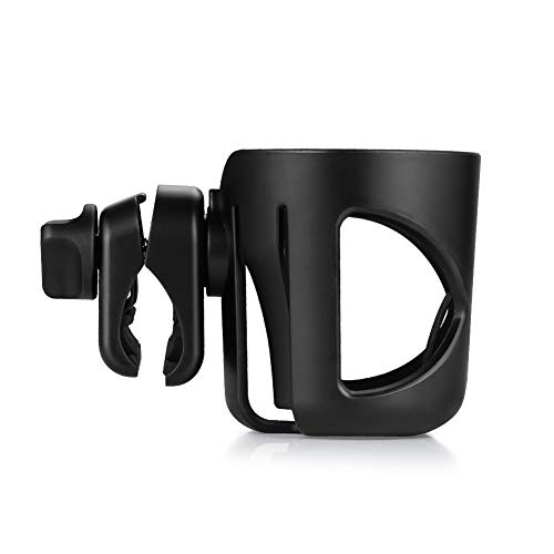 image for Accmor Universal Walker Cup Holder, Wheelchair Cup Holder, 360° Rotat