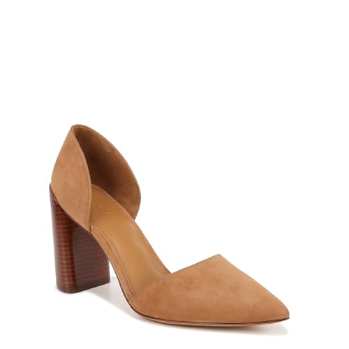 Vince Women's Prim Pointed Toe Stacked Heel Pump