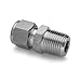 1/2" Tube x 3/8" MNPT SS Male Fitting Ham-Let 768LSS1/2X3/8