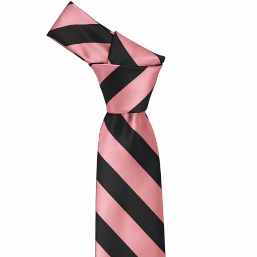 Image of tiemart Men's Striped Tie Standard Length