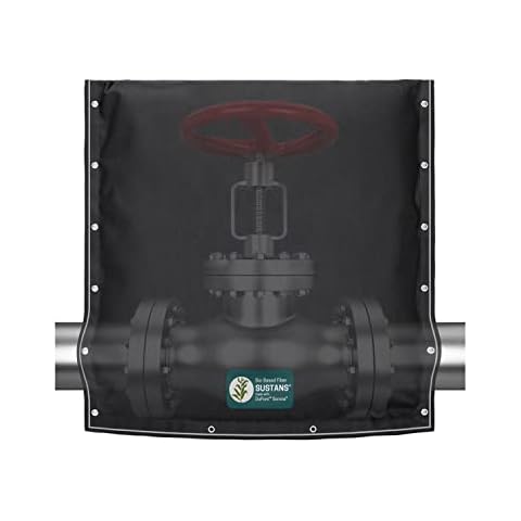 ESINGMILL Backflow Insulation Cover Outdoor Pipe Preventer for Winter Freeze Protection and Backflow Valve, Irrigation Pipe, Sprinkler Valve 30×30inch Cover