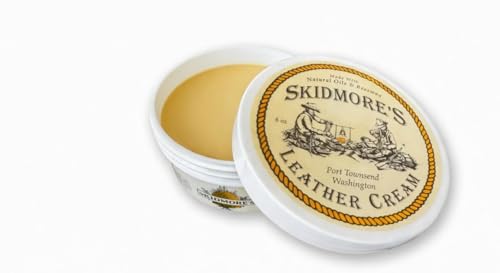 Skidmore’s Leather Cream: All-Natural, Non-Toxic Leather Conditioner - Made in USA Since 1984....