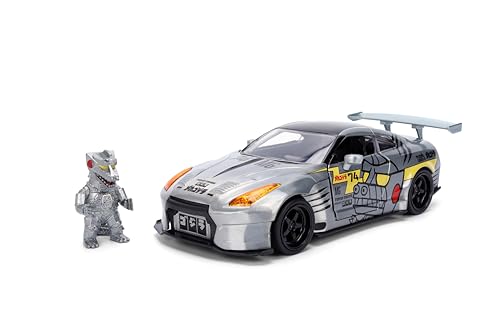 Jada Mechagodzilla y Nissan GT-R R35 Ben Sopra 1:24 miniatura 3
