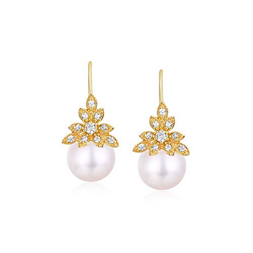 Boucles d'oreilles perles courtes sauvages pour femme et crochet simple