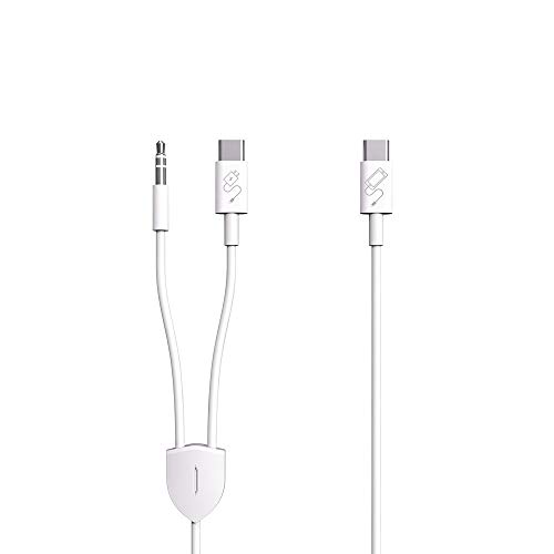 Câble USB C audio 3.5mm adaptateur chargeur pour iPhone 15 et iPad Pro - 5