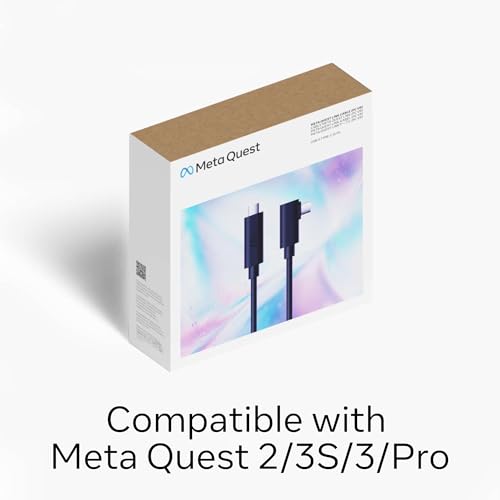 meta quest link cable - virtual reality headset cable for quest - 16ft 5m - pc vr
