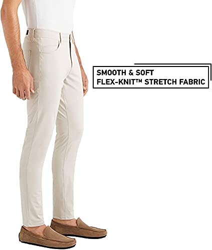 Rhone Men's Commuter Five Pocket Slim Fit Pant, Premium Comfort, Breathable 4-Way Stretch Fabric (Stone, 32W x 33L)3