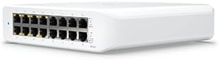 Ubiquiti UniFi Switch Lite 16 PoE | 16-Port Gigabit Switch with 8 PoE+ 802.3at Ports (USW-Lite-16-PoE)