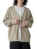 [コーエン] RIB TECHシリーズ ライトVネックカーディガン 75276420040 2330 BEIGE(23) S