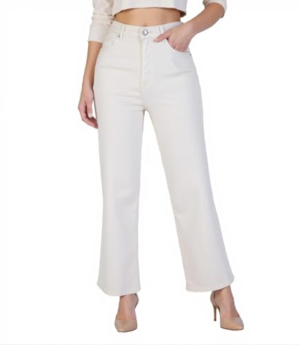 Womens Wide Leg Casual Pants (98% Cotton Stretch, 2% Spandex Womens Wide Leg Casual Pants (98% Cotton Stretch, 2% Spandex