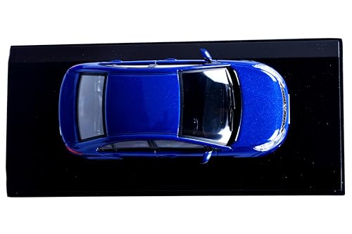 Image of Scale Model Car Tata-Zest-Free Wheel (Acrylic case)-Official 1:43 Die-cast Official Merchandise (Blue)