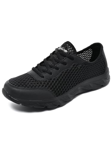 Chaussures de Sport Homme Respirantes, Sneakers de Marche avec Semelle Flexible, Chaussures Casual de Fitness Running Gym