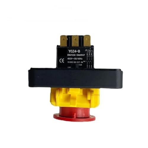 Interruptor de botón de parada de emergencia con protección electromagnética 400V YCZ4-B 3