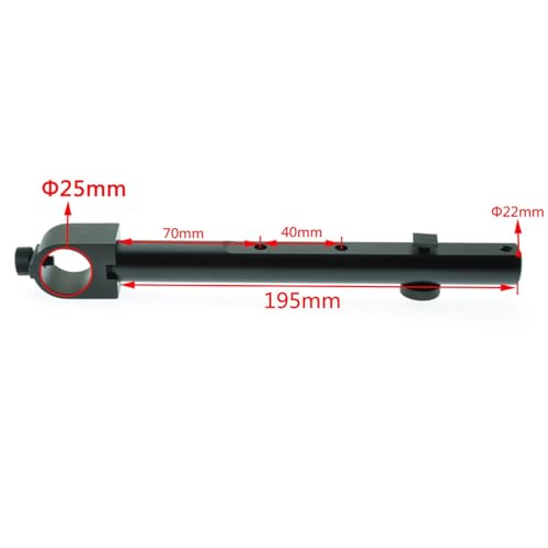 Support de microscope et vidéo LCD avec barre de suspension 25mm